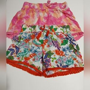 Colorful Women's Shorts Set